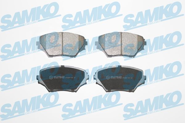 Brake Pad Set, disc brake - 5SP958 SAMKO