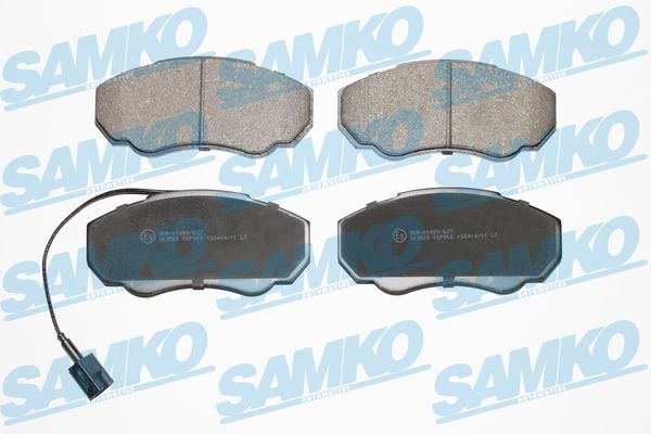 Kit pastiglie freno, Freno a disco - 5SP966 SAMKO
