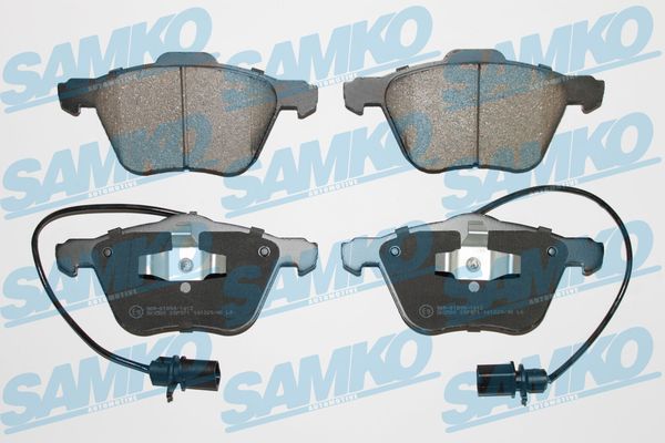 Kit pastiglie freno, Freno a disco - 5SP971 SAMKO
