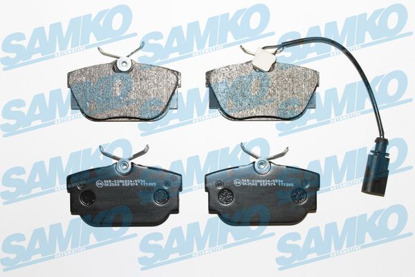 Kit pastiglie freno, Freno a disco - 5SP974 SAMKO