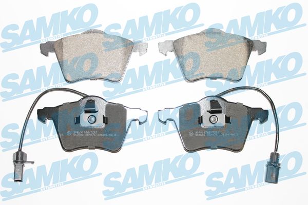 Brake Pad Set, disc brake - 5SP975 SAMKO