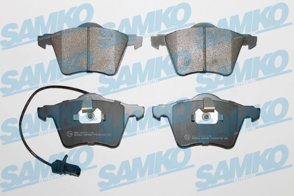 Brake Pad Set, disc brake - 5SP982 SAMKO