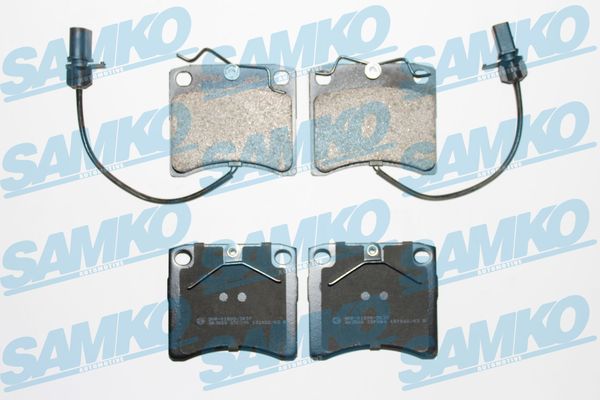 Комплект тормозных колодок, дисковый тормоз - 5SP984 SAMKO
