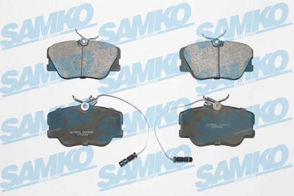 Brake Pad Set, disc brake - 5SP986 SAMKO