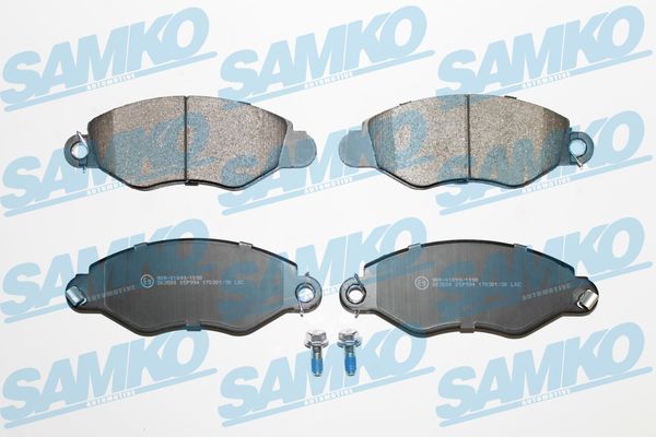 Комплект тормозных колодок, дисковый тормоз - 5SP994 SAMKO