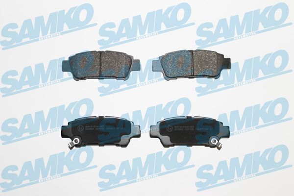 Brake Pad Set, disc brake - 5SP996 SAMKO
