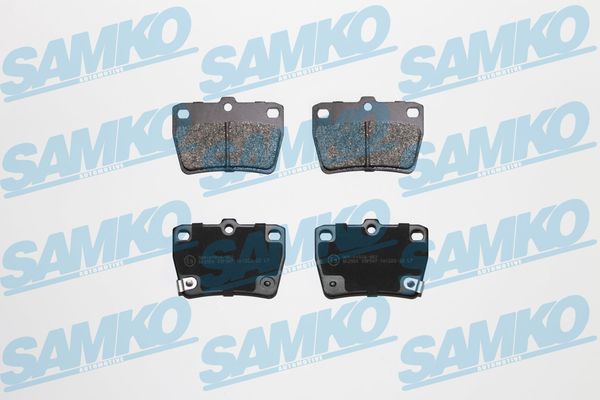 Brake Pad Set, disc brake - 5SP997 SAMKO