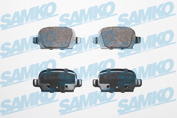 Brake Pad Set, disc brake - 5SP998 SAMKO