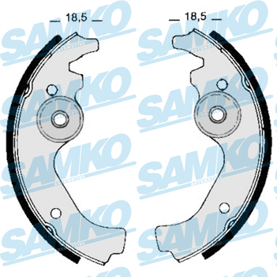Brake Shoe Set - 80670 SAMKO