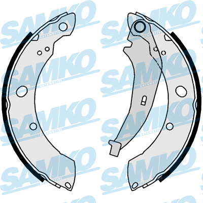 Kit ganasce freno - 81016 SAMKO