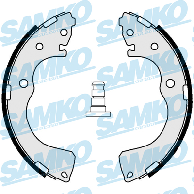Brake Shoe Set - 81024 SAMKO