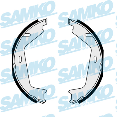 Kit ganasce, Freno stazionamento - 81036 SAMKO
