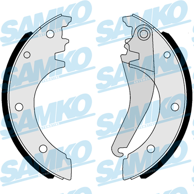 Brake Shoe Set, parking brake - 81052 SAMKO