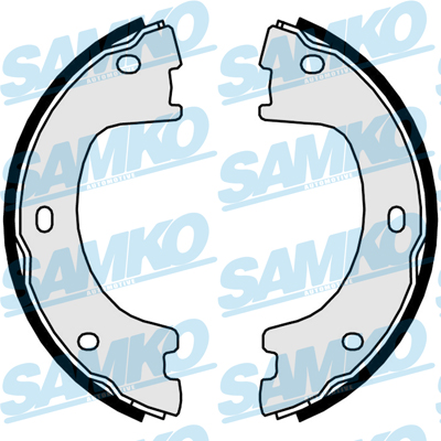 Kit ganasce, Freno stazionamento - 81056 SAMKO