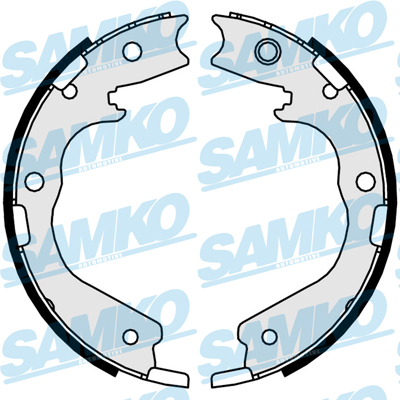 Kit ganasce, Freno stazionamento - 81078 SAMKO