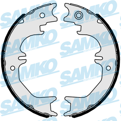 Kit ganasce, Freno stazionamento - 81084 SAMKO
