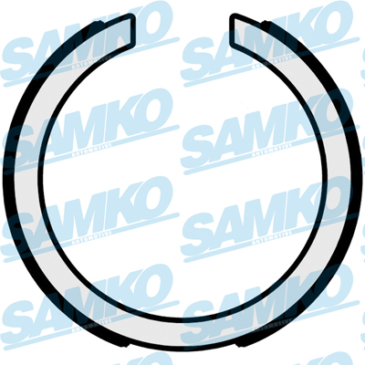 Kit ganasce, Freno stazionamento - 81095 SAMKO