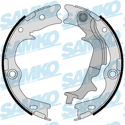 Kit ganasce, Freno stazionamento - 81116 SAMKO