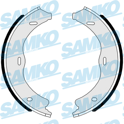 Brake Shoe Set, parking brake - 81117 SAMKO