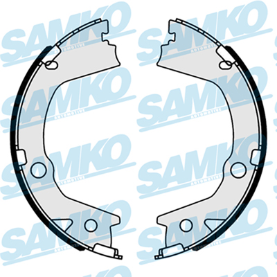 Brake Shoe Set, parking brake - 81136 SAMKO