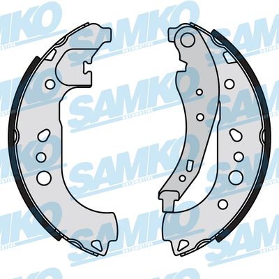 Brake Shoe Set - 81181 SAMKO
