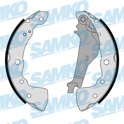 Brake Shoe Set - 81217 SAMKO