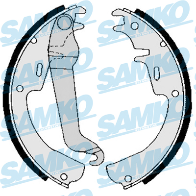 Комплект тормозных колодок - 82540 SAMKO