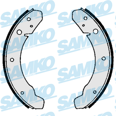 Комплект тормозных колодок - 83890 SAMKO