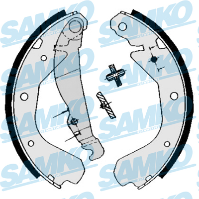 Brake Shoe Set - 84640 SAMKO