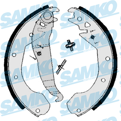 Комплект тормозных колодок - 84650 SAMKO