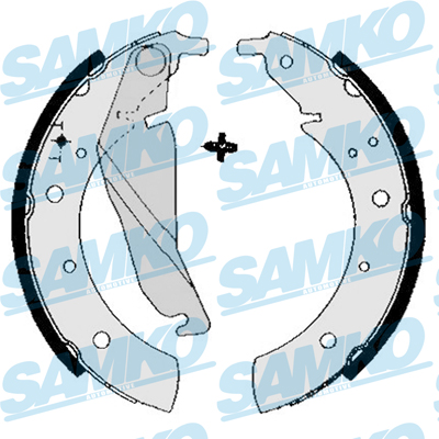 Brake Shoe Set - 84680 SAMKO