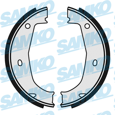 Brake Shoe Set, parking brake - 84685 SAMKO