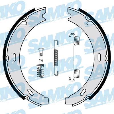 Brake Shoe Set, parking brake - 84729 SAMKO