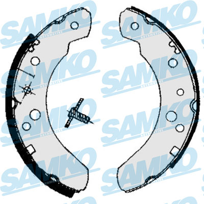 Brake Shoe Set - 85070 SAMKO
