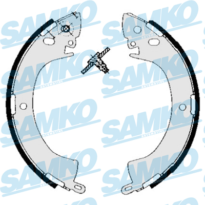 Bremsbackensatz - 85240 SAMKO