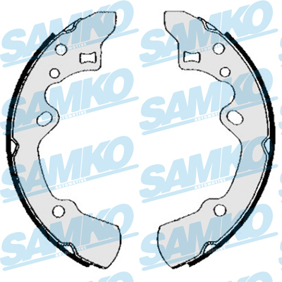 Комплект тормозных колодок - 85620 SAMKO