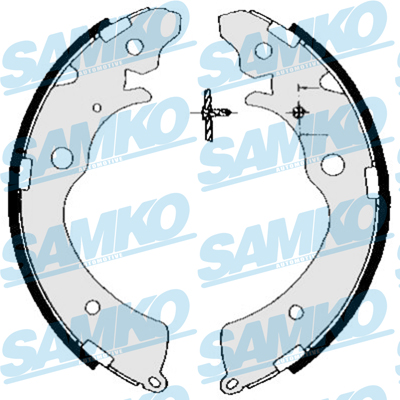 Bremsbackensatz - 85690 SAMKO