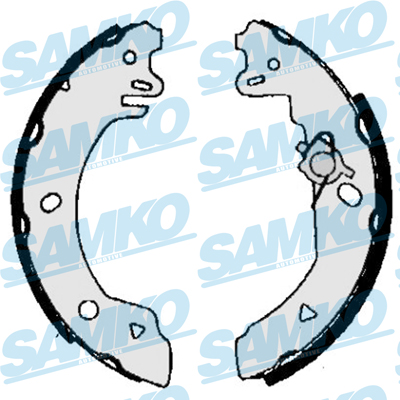 Brake Shoe Set - 85770 SAMKO