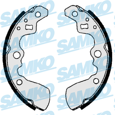 Brake Shoe Set - 86320 SAMKO
