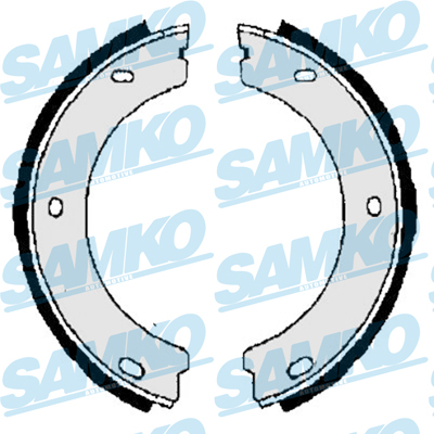 Brake Shoe Set, parking brake - 86400 SAMKO