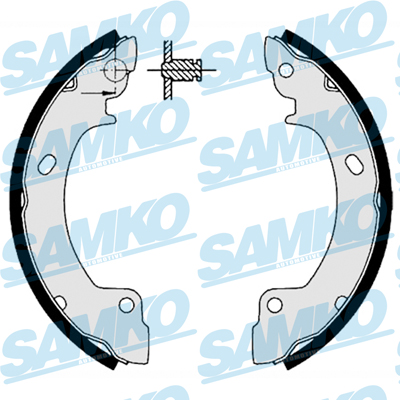 Комплект тормозных колодок - 86410 SAMKO