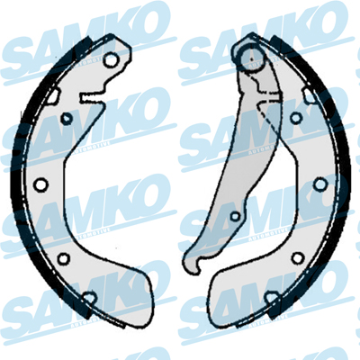 Brake Shoe Set - 86790 SAMKO