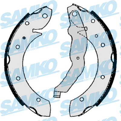 Brake Shoe Set - 86860 SAMKO