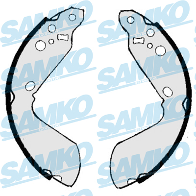 Brake Shoe Set - 86890 SAMKO