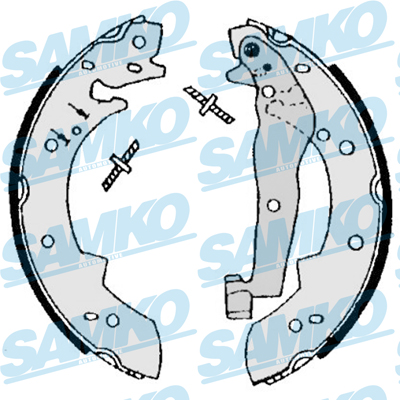 Brake Shoe Set - 87050 SAMKO