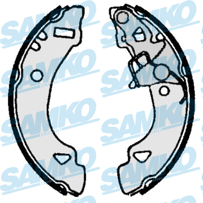 Brake Shoe Set - 87060 SAMKO