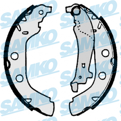 Brake Shoe Set - 87180 SAMKO