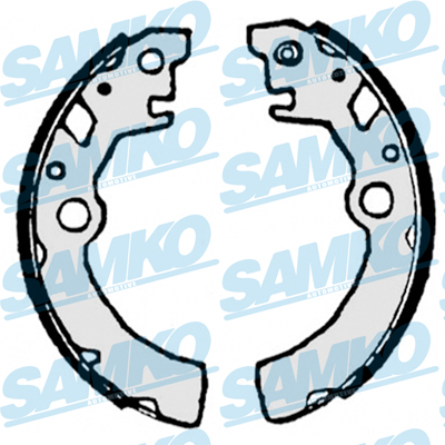 Brake Shoe Set - 87215 SAMKO