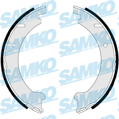 Brake Shoe Set, parking brake - 87235 SAMKO