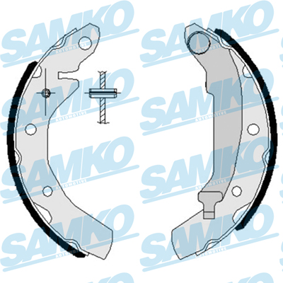 Комплект тормозных колодок - 87260 SAMKO